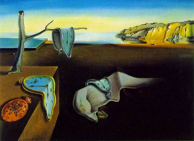 "The Persistence of Time" by Salvador Dali